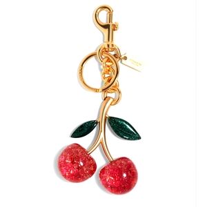 🆕️Coach Signature Cherry Key Chain🍒
